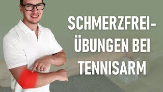 Tennisarm 3 PhysioÜbungen für Deine Schmerzfreiheit Selbsthilfe [upl. by Silvestro]