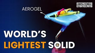 Worlds Lighter Solid Aerogel [upl. by Aluap867]