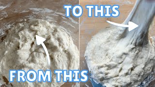 How to AUTOLYSE Dough  The Effects BEFORE and AFTER [upl. by Goth]