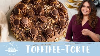 ToffifeeTorte – WOW 🤩🤯 die weltbeste SCHOKOKARAMELL Torte 🍰 I Einfach Backen [upl. by Aisile]