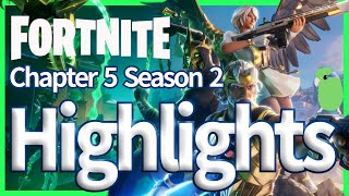 Fortnite Chapter 5 Season 2 Highlights フォートナイト チャプター5 シーズン2 キル集 [upl. by Sosna]