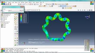 Simulation piezoelectric effect over the frequencies in Abaqus [upl. by Pearlstein26]