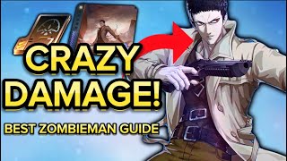 ZOMBIEMAN IS CRAZY Best Zombieman Build amp Guide MemoryArmsCombos One Punch Man World [upl. by Tlaw]