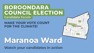 Maranoa Ward  Boroondara Candidates Forum 2024 [upl. by Andryc]