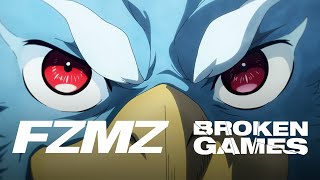 FZMZ  BROKEN GAMES Anime Music Video  TVアニメ「シャングリラ・フロンティア」OPテーマ [upl. by Leonardi]