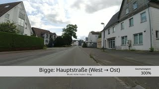 HSK Bigge Hauptstraße West → Ost [upl. by Avir]