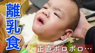 【1歳児】早産500gで生まれた弟の離乳食が全然進みません… [upl. by Neva]