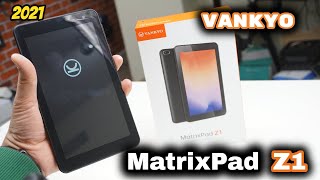 Best Budget Tablet 2021 VANKYO MatrixPad Z1 7inch Tablet Review [upl. by Leventis]