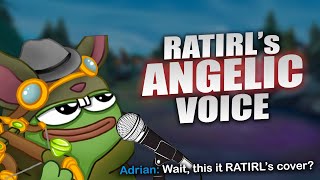 ADRIAN REACTS TO RATIRL SINGING [upl. by Aivatra]