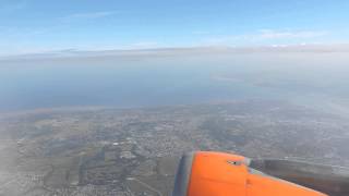 flying from Liverpool passing over wirral onboard [upl. by Lancaster]