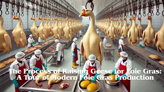 The Process of Raising Geese for Foie Gras A Tour of Modern Foie Gras Production mrnghiamedia [upl. by Searby]