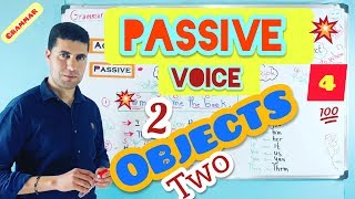 Passive Voice 4  Passive with Two Objects [upl. by Esaertal]