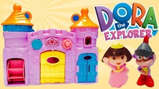 Dora The Explorer and Boots Bathtime Bubble Castle [upl. by Krefetz]