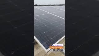 Hardik Rooftop Solar  Solar Panel Sprinkler Installed  Jamnagar  Best Quality And Best Pressure [upl. by Rj637]