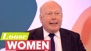 Julian Fellowes On The Downton Movie Lady Edith And His Wife  Loose Women [upl. by Vrablik]