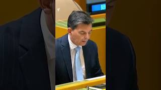 Australia abstains from IsraeliPalestinian UN vote [upl. by Anuat427]