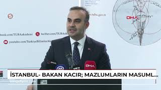 İstanbul Bakan Kacır Mazlumların masumların mesuliyeti de omuzlarımızda [upl. by Yme]