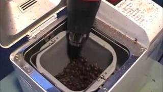 Using A Bread Maker Machine To Roast Green Coffee Beans [upl. by Alyat]