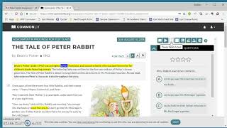 Common Lit Tutorial [upl. by Aciretal400]