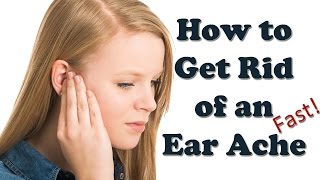 Earache Relief  How to Cure Ear Ache Fast  Ear Infection Symptoms and Treatment [upl. by Anitan]