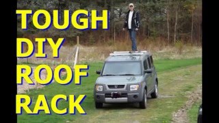 For less than 30DIY Roof Rack Tough Rugged and feather light [upl. by Nytsirk]