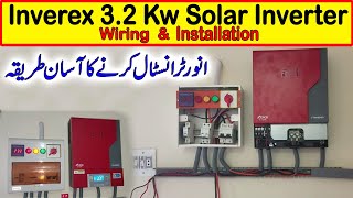 Solar Inverter Wiring  Solar Inverter Installation Guide [upl. by Azeret]