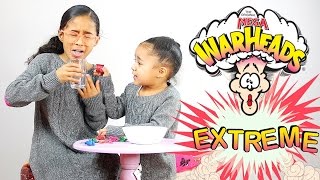 EATING EXTREME SOUR WARHEADS 😜 [upl. by Judi]