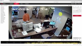 Hikvision Web Browser Playback and Download [upl. by Monaco]