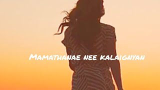 Manmadhane nee kalaignan ❤❤❤song whatsapp status❤❤❤Manmathan [upl. by Sy880]