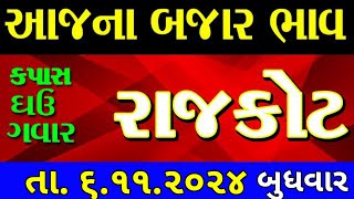 Commodity price 6112024 rajkot marketing yard na bhav  saurashtra ajna bajar bhav commodity rate [upl. by Merat]