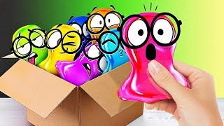 6 Weird DIY Toys and Slime Sam [upl. by Otxilac390]