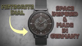 Lilienthal Berlin Zeitgeist Swiss Automatic Meteorite Titanium Watch  Hidden Crown German Made [upl. by Guenevere992]