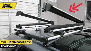 Thule SnowPack Ski amp Snowboard Carrier Overview And Installation [upl. by Jacquette]