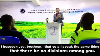 I beseech you brethren that ye all speak the same thing that there be no divisions among you [upl. by Blunk684]