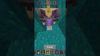 Hanging chestplate minecraft phonk tiktokviralhacksforyou [upl. by Eleonore]