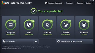 AVG Intrenet Security 2015 incl working Serial تفعيل و تنشط الجدارالناري [upl. by Allevon]