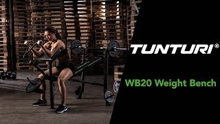 Tunturi WB40 Weight Bench [upl. by Blodgett]