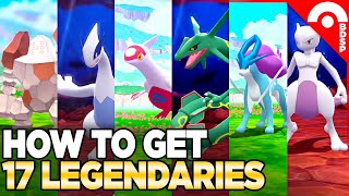 How to Get 17 Legendary Pokemon from Ramanas Park in Pokemon Brilliant Diamond amp Shining Pearl [upl. by Godard797]