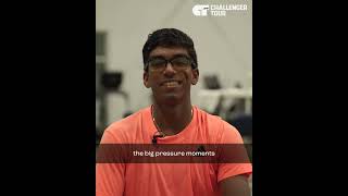 ATP Challenger Tour Feature on Nishesh Basavareddy [upl. by Eladnor]