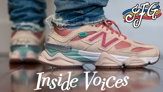 Joe Freshgoods x New Balance 9060 Inside Voices quotPenny Cookie Pinkquot  Review amp OnFoot [upl. by Attalie]