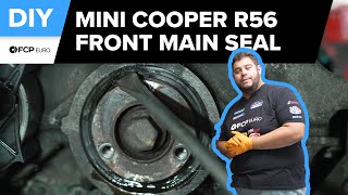 MINI R56 Front Crankshaft Seal Replacement DIY 20072016 R56R57 MINI Cooper R60 Countryman [upl. by Notfa]