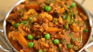 Vegetable Kurma  Mixed Vegetable Korma Recipe  Restaurant Style Korma  Recipe by Ruchi Bharani [upl. by Enaht819]