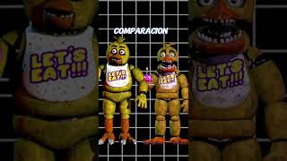 Realmente UnWithered Chica tenía al cupcakefnaffivenightsatfreddysshortsparatí [upl. by Dremann]