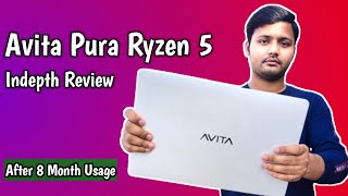 Avita Pura Ryzen 5 3500U 8GB RAM 512GB SSD Full Review  After 8 Month of Usage  Indepth Review [upl. by Arreik262]