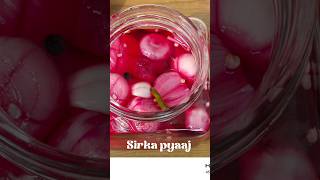 Sirka Pyaaj  The Restaurant Style Pickled Onions Recipe [upl. by Ortrude]