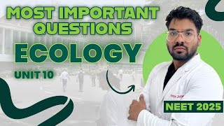 Question Practice  Ecology Unit  NEET2025  SHIVA BATCH  ADITYA JOSHI neet2025 mbbs biology [upl. by Arracat]