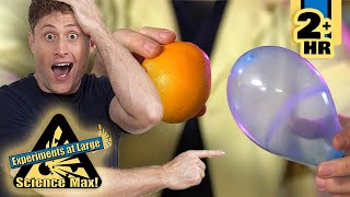 Awesome Balloon Tricks  Science Experiments with Balloons  Science Max [upl. by Nikal]