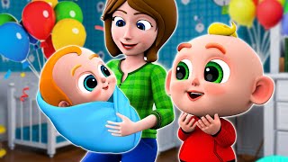 Meet Our Baby Brother👶🏻 New Sibling Song  Pregnant Mom Care🤰 and More Nursery Rhymes amp Kids Songs [upl. by Kilam]