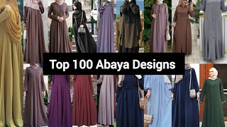 Modern Simple Abaya Designs 2024  Stylish Burqa Designs  new Hijab Style [upl. by Guyon]