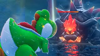 Yoshi Defeats the Fury Bowser  Super Mario 3D World  Bowsers Fury [upl. by Alley695]